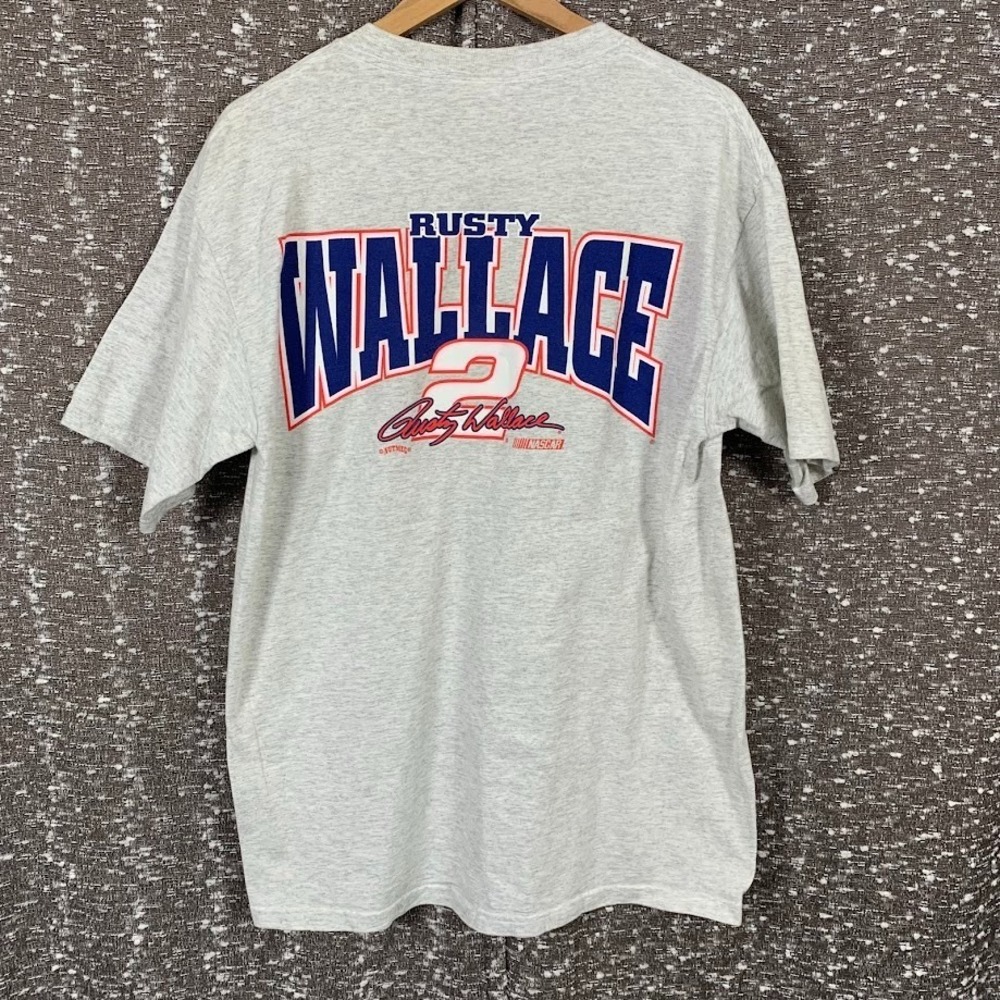 Vintage Rusty Wallace Nascar Pocket‎ Shirt Chase Authentics Size Large